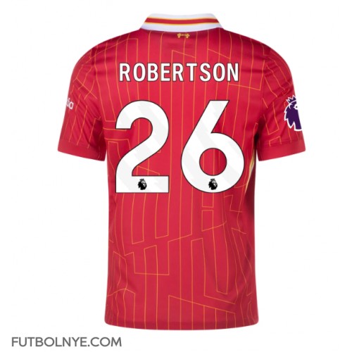 Camiseta Liverpool Andrew Robertson #26 Primera Equipación 2024-25 manga corta